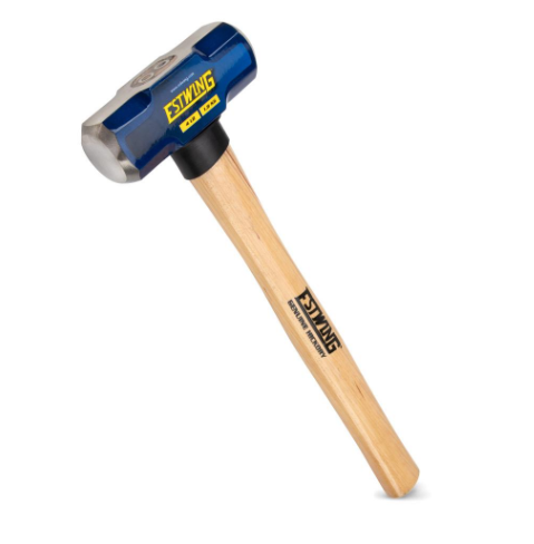 ESTWING HICKORY WOOD HANDLE SLEDGE HAMMER 4 POUND 400MM